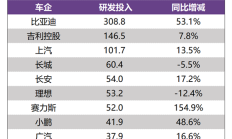 
        		再登A股“研发之王”！比亚迪上半年研发投入309亿元 !	