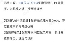 realme 真我 GT8 Pro 阿斯顿马丁 F1 限量版手机外观细节公布