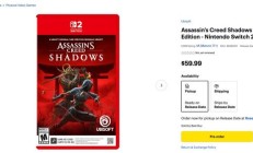 59.99 美元，育碧《刺客信条：影》Switch 2 版游戏上架零售商