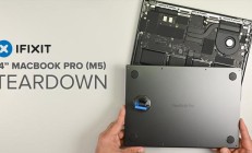 4/10分:iFixit 拆解 M5 MacBook Pro,苹果简化换电池流程